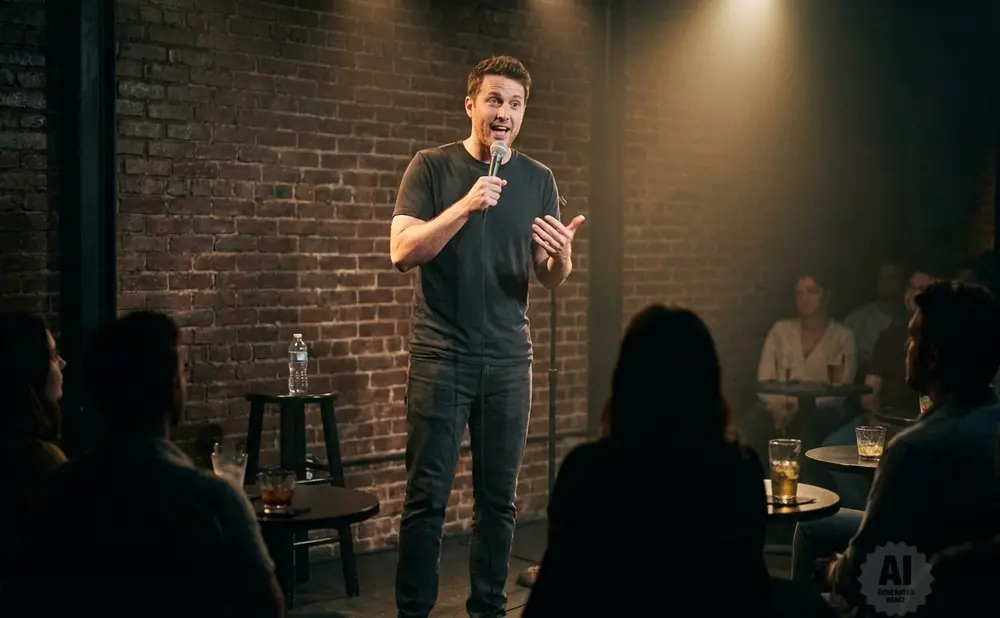 Matt McCusker performing on tour